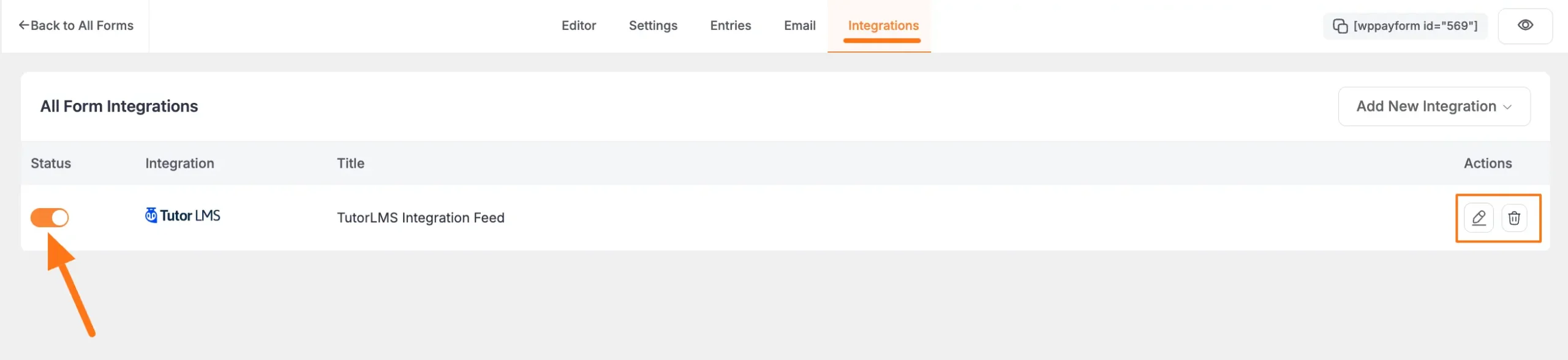 Added Tutor LMS Integration Feed